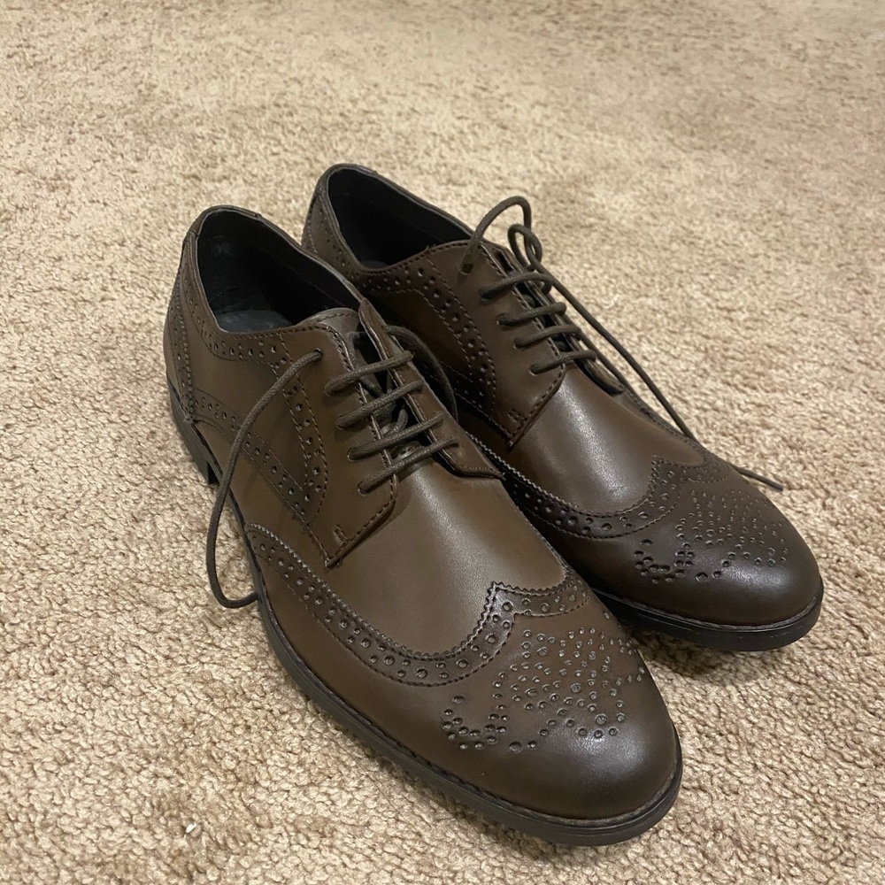 Brand new derby shoes